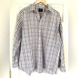 Charles Tyrwhitt Men's Checkered Shirt - Size Large